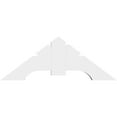 thumbnail image 2 of 48"W x 18"H x 4"D x 6"F, 9/12 Pitch, Vanguard Architectural Grade PVC Gable Bracket, 2 of 8