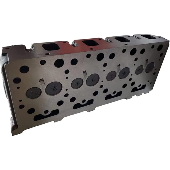 V1702 Complete Cylinder Head Compatible with Kubota V1702 V1702T V1702-B V1702B V1702A Engine Bobcat 733 743 1600 3023 Skid Loader 15422-03040 15422-03044 6660966 6598127