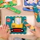thumbnail image 4 of Rompecabezas de animales de madera 3D rompecabezas de doble cara para niños rompecabezas Montessori juguetes educativos para niños de 2 3 4 y 5 años, 4 of 5