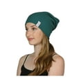 thumbnail image 1 of Soft Ribbed Slouchy Beanie - Teal, 1 of 2