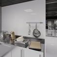 thumbnail image 4 of 24 in. Wall-Mounted Stainless Steel Single-Line Pot Rack, 4 of 6