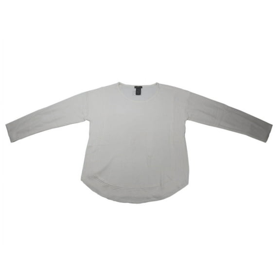 Design History Womens Size Large Long Sleeve Pullover Sweater, Pearl