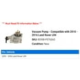 thumbnail image 2 of Vacuum Pump - Compatible with 2010 - 2016 Land Rover LR4 2011 2012 2013 2014 2015, 2 of 2