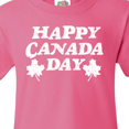 thumbnail image 3 of Inktastic Happy Canada Day with Distressed Maple Leaves Youth T-Shirt, 3 of 4