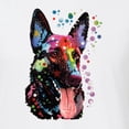 thumbnail image 5 of Wild Bobby Dean Russo German Shepherd Dog Lover Men Premium Tri Blend Tee, True White, XX-Large, 5 of 5