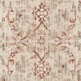 thumbnail image 5 of SAFAVIEH Windsor Jayna Traditional Area Rug, Ivory/Red, 6' x 6' Round, 5 of 5