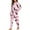 Pink and Black - Cow Dachshund, variant on DISNIMO Skull Print Womens Pajama Sets Long Sleeve Sleepwear Matching Long Pants 2 Piece Pjs Set Round Neck Lounge Set Nightwear with Pocket, S