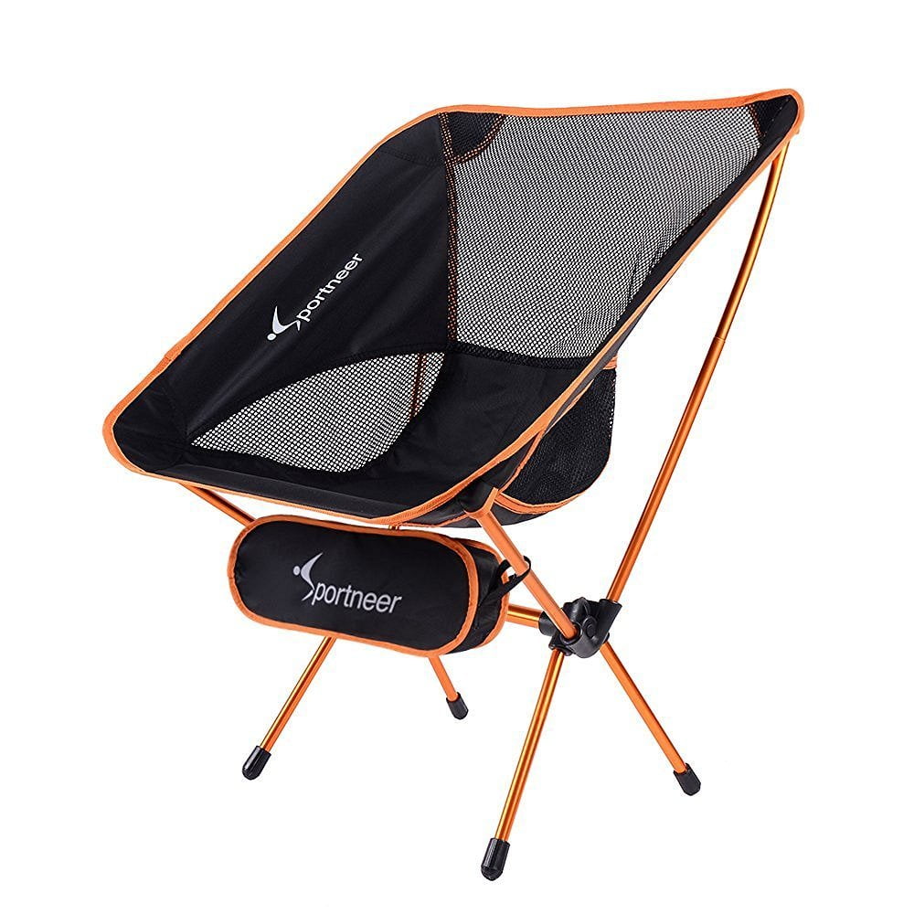 Sportneer Camping Chair, Black 