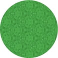 thumbnail image 1 of Ahgly Company Indoor Round Patterned Lime Green Area Rugs, 8' Round, 1 of 1