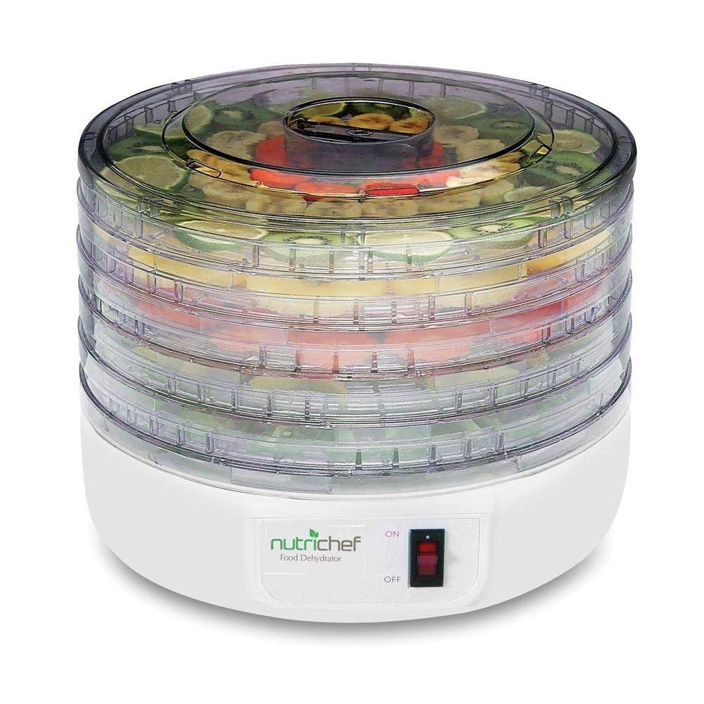 NutriChef Electric Countertop Food Dehydrator MultiTier HighHeat