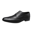 thumbnail image 2 of Zapatos brogue de corte bajo con cordones para uso formal, informal, cómodo y profesional para hombres Wmkox8yii 123q2367, 2 of 5