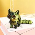 thumbnail image 4 of DVKOVI Colorful 3D Printed Cat Stress Relief Animal Decor For Adults Kid Perfect ​​Desk Pets For Kids Classroom​​, 4 of 5