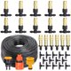 thumbnail image 2 of 5M-30M Garden Brass Misting Cooling System Irrigation Watering 1/4'' Atomizer Nozzles 4/7mm Hose for Outdoor Greenhouse Pot He Qiyong unisex, 2 of 2