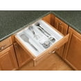 thumbnail image 6 of Rev-A-Shelf UT-15A-52 Value Line 17-1/2"W Polymer Trim To Fit Utensil Tray Drawer Insert, 6 of 6