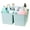Mint, variant on Enjoy Organizer -Shower Caddy Organizer with Handle, 3 Compartments, Portable Storage Bin for Bathroom, Dorm, Gym -Made In USA