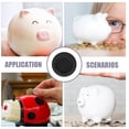 thumbnail image 3 of Quqiuxian 20pcs Piggy Bank Plugs Rubber Round Plug Piggy Bank Plugs Stopper Covers, 3 of 6