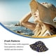 thumbnail image 5 of Jumpingount Sombrero de cubo Decoración de vestir femenina Estilo simple Sombreros para adultos Patrón de frutas de verano Parasol Sombreros de pescador Sombreros Plátano azul marino 56-58cm Jumpingount AP011570-03, 5 of 6