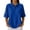 AN19_Blue, variant on Resicozy Women's Waffle Polo Golf Shirts Short Sleeve T-Shirt Summer Casual Tennis Work Athletic Tops Black 2XL