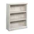 Sauder Miscellaneous Storage 3Shelf Bookcase, White Plank Finish