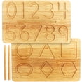 thumbnail image 1 of Pizarra Montessori & Me Wood Number con lápiz capacitivo de más de 3 años, 1 of 9