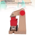 thumbnail image 3 of Wooden  Track Accessories, Wood Railway Toy Scene Accessories 5 Pcs Rotating Grabber Endless Fun  for Children, 3 of 7