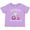 Lavender, variant on Inktastic Daddy's Little Farmer Pink Tractor and Flowers Boys or Girls Toddler T-Shirt