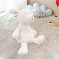 thumbnail image 4 of Muñeco de peluche divertido para fiestas, personajes de juegos, almohada de juguete para bebé, súper suave blanco, 4 of 7