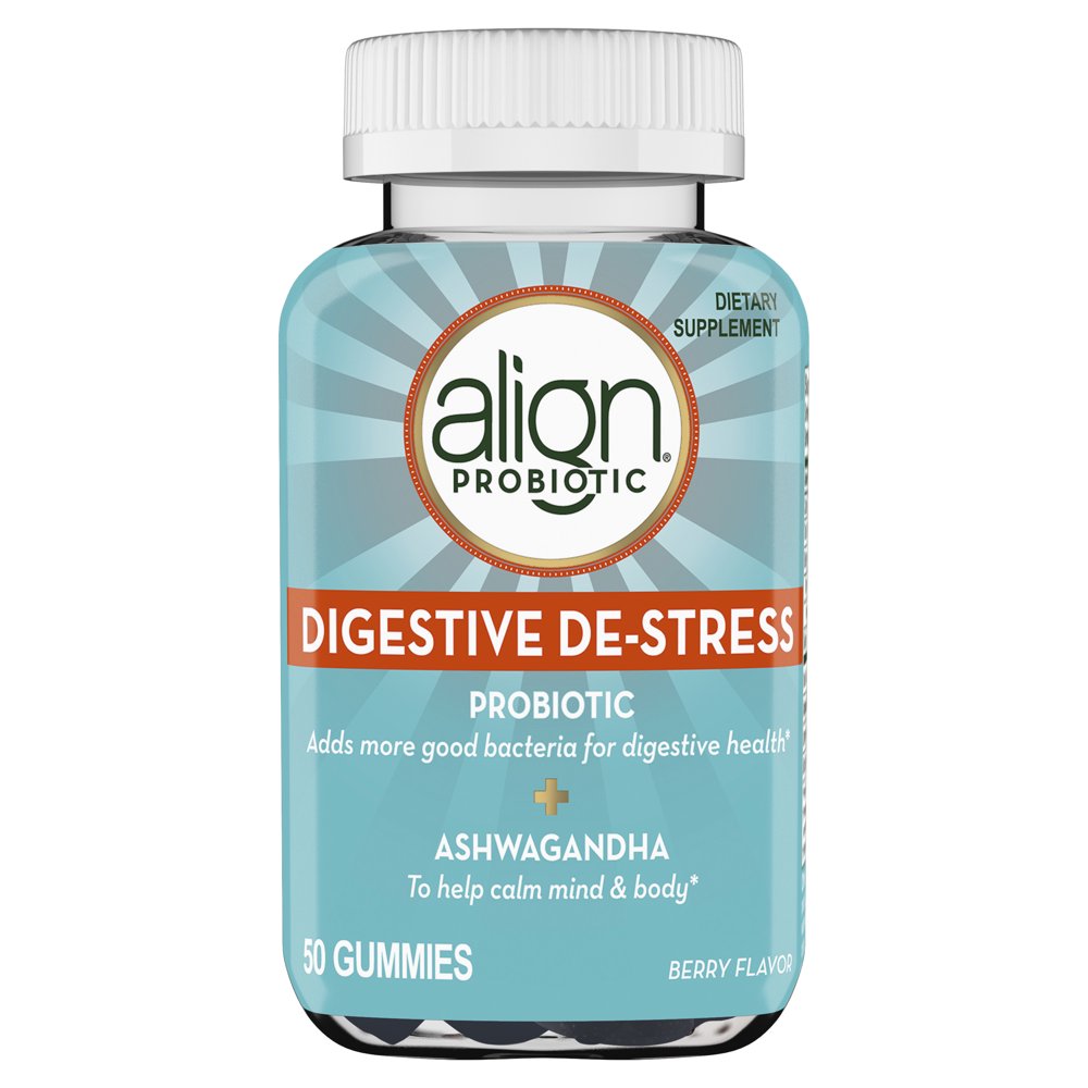 Align Probiotic Gummies Digestive Stress Relief with Ashwagandha 50ct