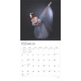 thumbnail image 3 of Ballet 2025 12 X 24 Inch Monthly Square Wall Calendar Foil Stamped Cover Plastic-Free (Wall), 3 of 9