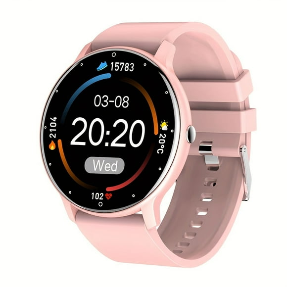 Smartwatch with Calling, Fitness Tracking & AI Voice Control for iPhone & Android