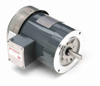 1/2 hp 1800 RPM 3-Phase  56C Frame TEFC (no base) 230/460V Marathon Motor # K606