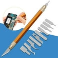 thumbnail image 2 of Fyydes 13-in-1 Mobile Phone Repair IC Squeegee Set With Handle And Blades, 2 of 8