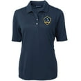 thumbnail image 2 of Women's-Cutter & Buck  Navy LA Galaxy Virtue Eco Pique Recycled Polo, 2 of 3