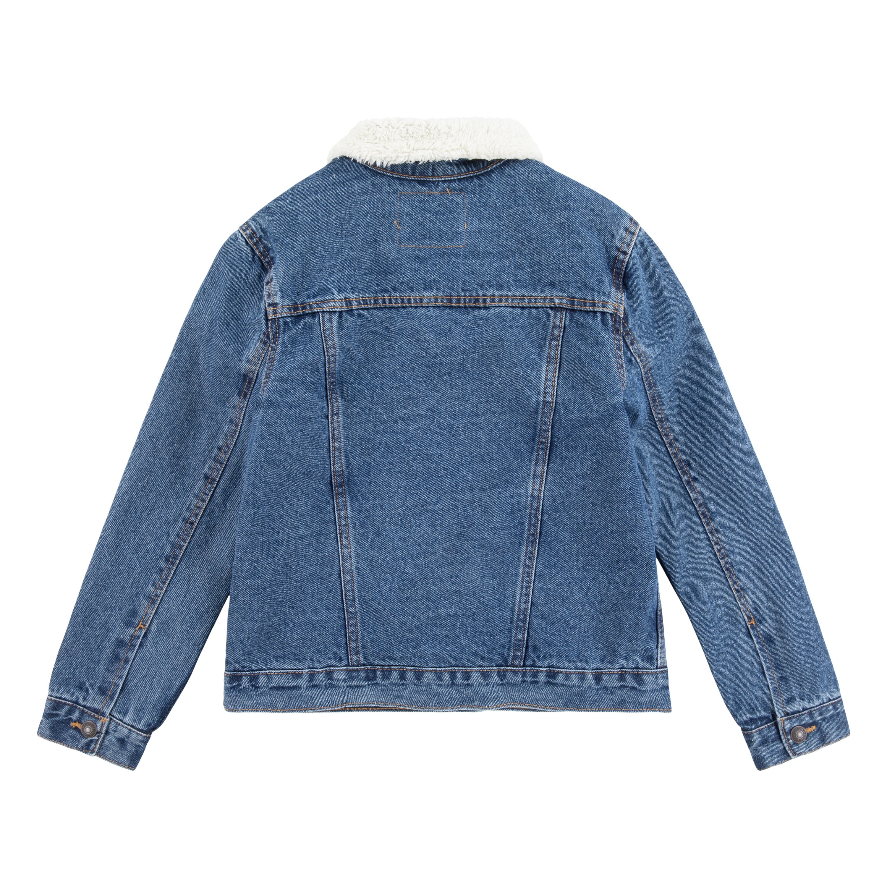 Levi's Boys' Faux Shearling Denim Trucker Jacket, Sizes 8-20