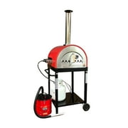 Traditional 25 Dual Fueled Pizza Oven With Gas Attachment- Wood and Gas Powered