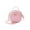 Pink, variant on fankhu Retro Women Alligator PU Crossbody Bag Fashion Female Small Round Purse Simple Shoulder Handbag