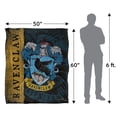 thumbnail image 5 of Harry Potter Blanket, 50"x60" Harry Potter House Crest Ravenclaw Silky Touch Sherpa Back Super Soft Throw Blanket, 5 of 5