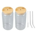 thumbnail image 2 of Iced Tea Ice Coffee Glasses, Can Shaped Water Cup Multipurpose  For Home, 2 of 8