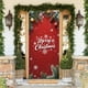 thumbnail image 5 of Uuiauoio Festive Christmas Door Cover with Design,Polyester Door Curtain for Holiday Home Decor, Seasonal Wall and Entryway Decoration for Parties and Family Gatherings,Festival Party Decoration, 5 of 6