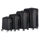 thumbnail image 1 of Set de 4 Maletas Check In Lineas Verticales Negro Unitalla, 1 of 10