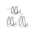 thumbnail image 5 of Plate Stands for Display Iron Easel Display Stand Holder Metal Frame for Picture, 5 of 8