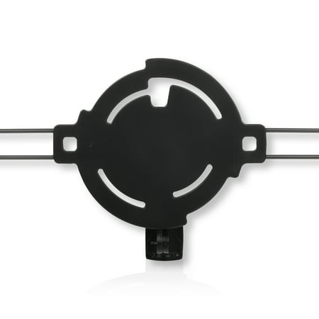 RCA Outdoor/Attic TV Antenna with Amplifier, 80 Mile Range, Weather-Resistant
