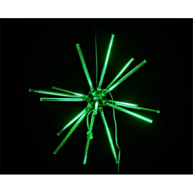 Winterland LED-STB-30-GR Animated Green Star Burst- 30 in.