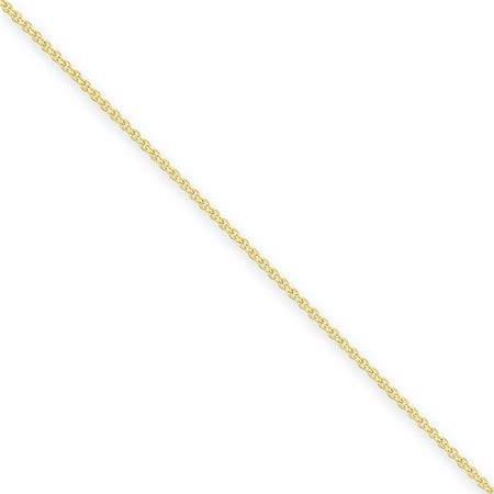 14kt Yellow Gold 1.5mm Cable Chain, 20