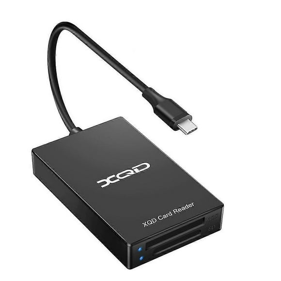 Type C USB 3.0 SD XQD Memory Card Reader Transfer for M/G Series for OS Windows Computer(Type C)