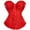 Red, variant on LEKODE corset tops for women overbust corset tops for women women's bustiers & corsets mens shawl Women Lace Off Shoulder Corset Bustier Boned Overbust Corset Bodyshaper Lingerie Top Beige 3XL