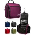 thumbnail image 1 of Organizador de artículos de tocador AvaJex, grande, impermeable, morado, de viaje, 1 of 8