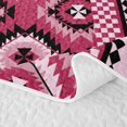 thumbnail image 5 of Erosebridal Southwestern Aztec Twin Quilt Set for Women Men, Vintage Fashion Abstract Twin Coverlet Set, 2pcs, 5 of 7