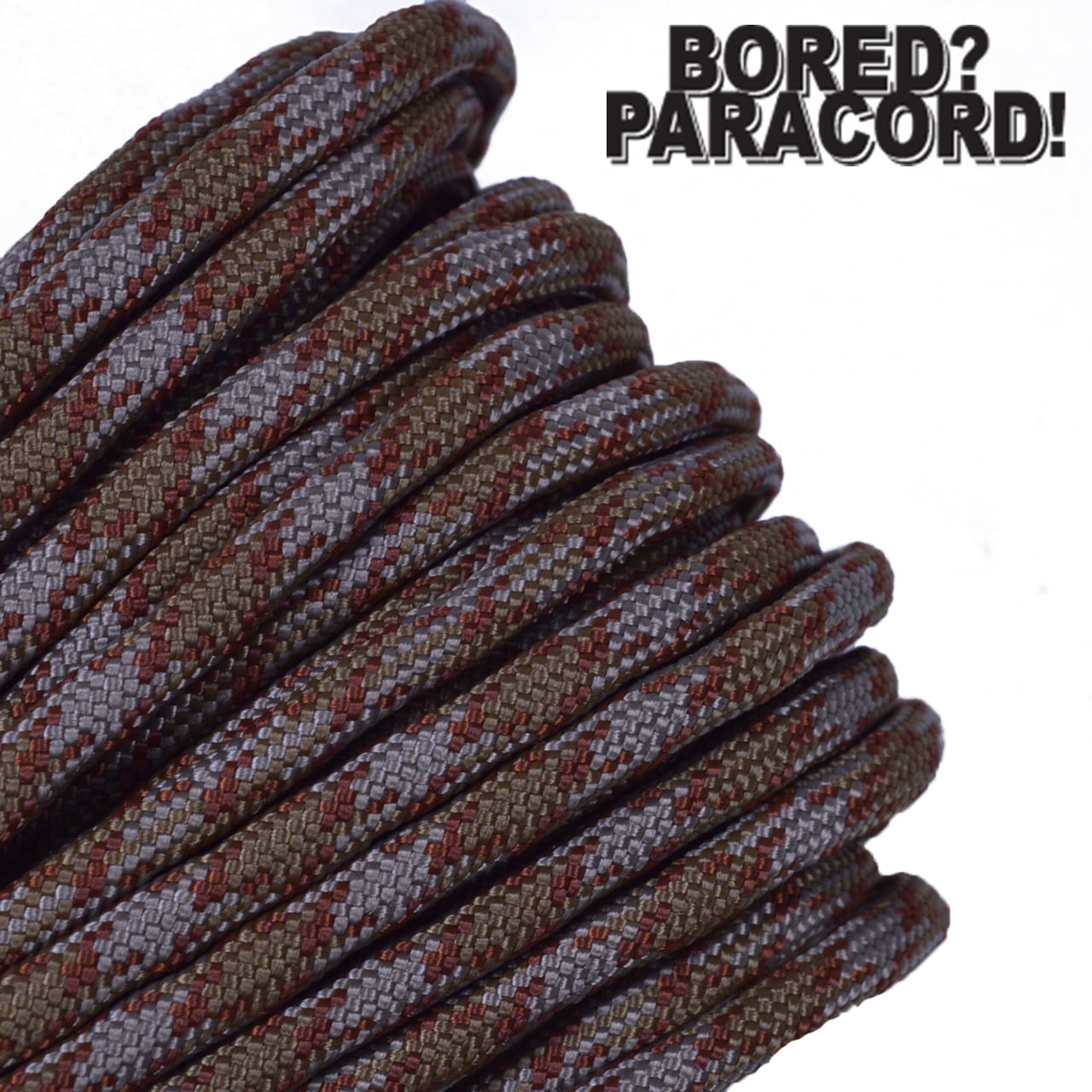 PARACORD 550 TYPE 3-7 STRAND PARACHUTE CORD COPPERHEAD 100FT 