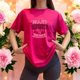 thumbnail image 3 of Playera Blusa Existe Una Mujer Perfecta Ella Es Mi Mama Dia De Las Madres Color Fucsia Talla Extra Grande Marca Emil SaEs, 3 of 4